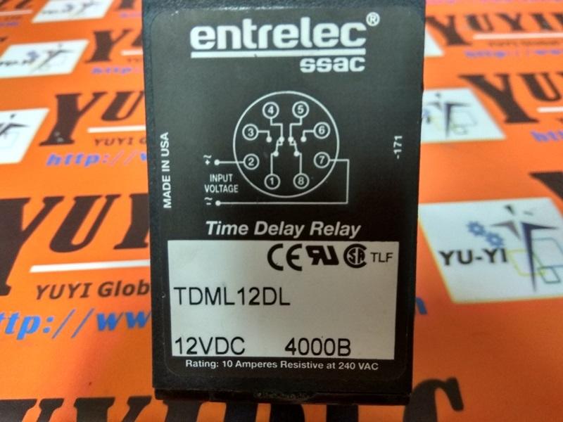 SSAC TDML12DL Time Delay Relay 12VDC PLC DCS SERVO Control MOTOR
